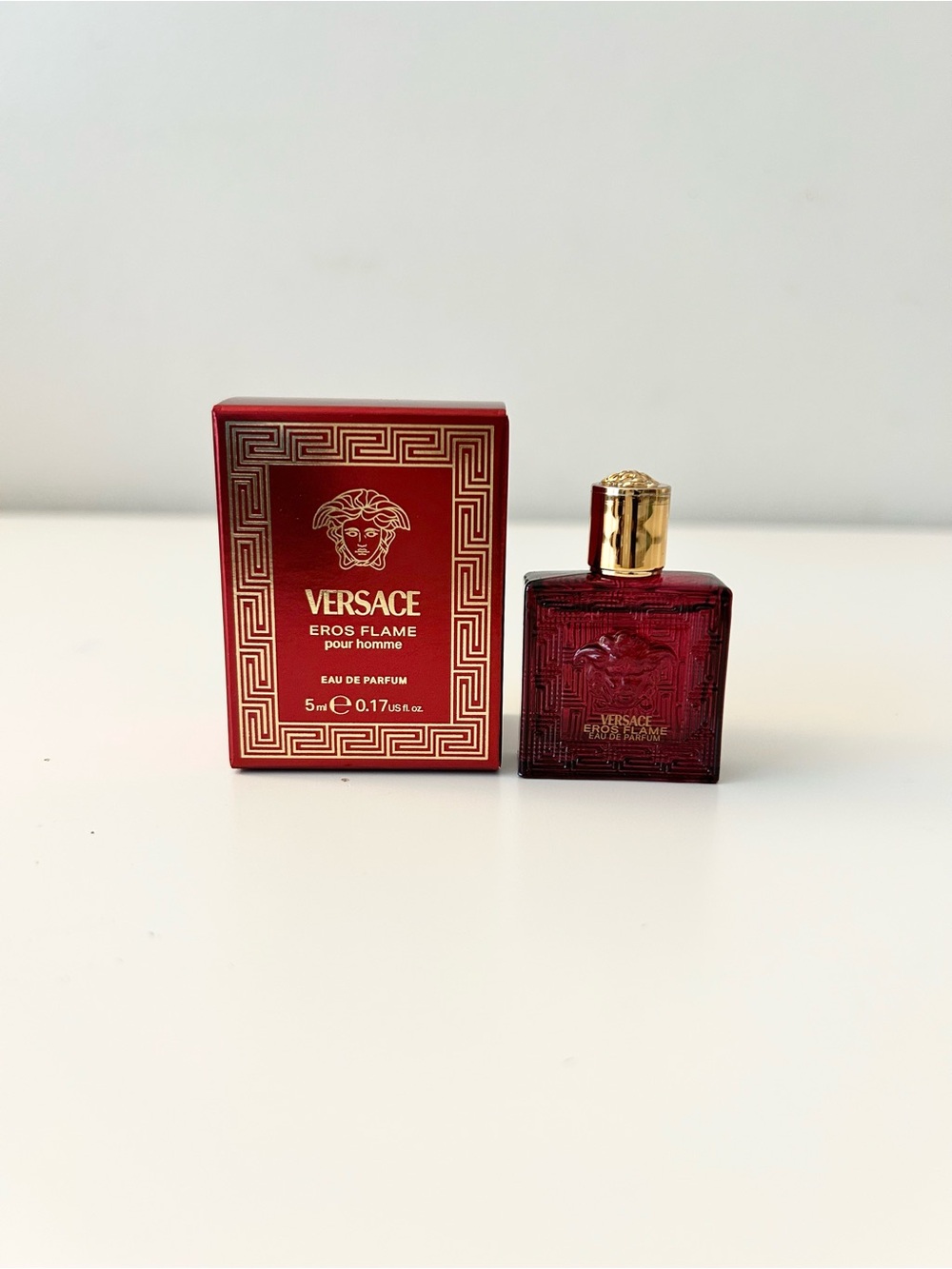 🌸VERSACE Eros Flamr Pour Homme EDP Dabber Deluxe Mini 5 mL